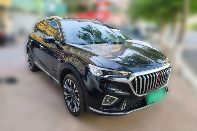 Used Hongqi HS5 2019 2.0T Smart Connect Flagship All-Wheel-Drive Version Front Right 45 Deg
