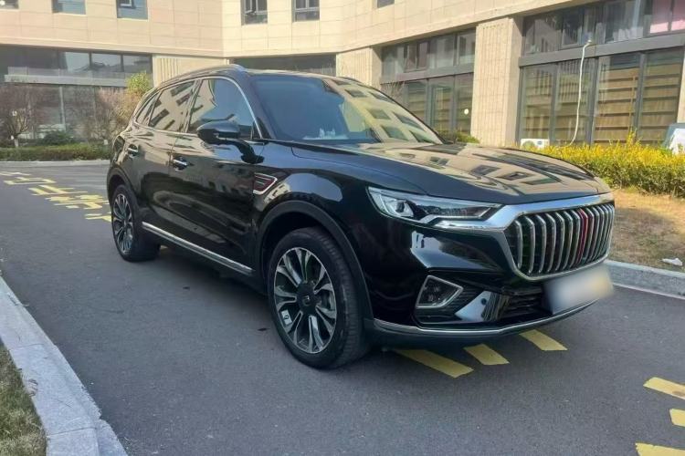 Used Hongqi HS5 2019 2.0T Smart Connect Flagship All-Wheel-Drive Version Front Right 45 Deg
