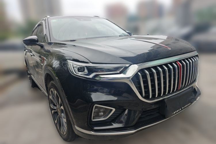 Used Hongqi HS5 2019 2.0T Smart Connect Flagship All-Wheel-Drive Version Front Right 45 Deg