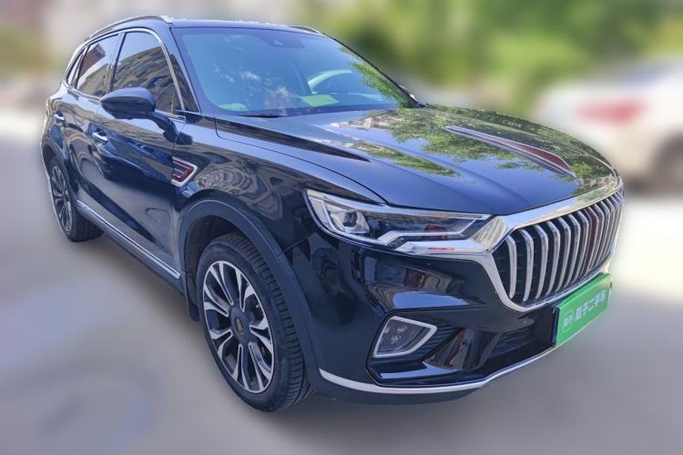 Used Hongqi HS5 2019 2.0T Smart Connect Flagship All-Wheel-Drive Version Front Right 45 Deg