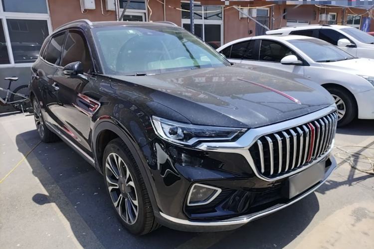 Used Hongqi HS5 2019 2.0T Smart Connect Flagship All-Wheel-Drive Version Front Right 45 Deg