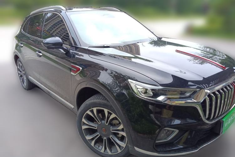 Used Hongqi HS5 2019 2.0T Smart Connect Flagship All-Wheel-Drive Version Front Right 45 Deg