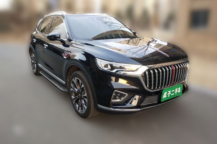 Used Hongqi HS5 2019 2.0T Smart Connect Flagship All-Wheel-Drive Version Front Right 45 Deg