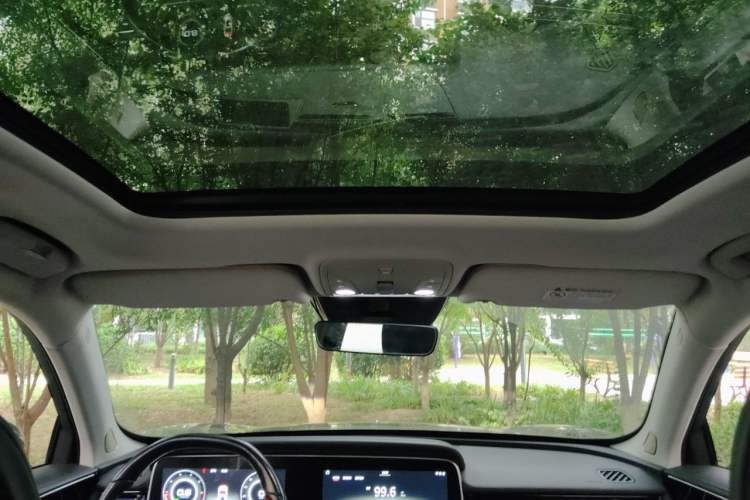 Used Hongqi HS5 2019 2.0T Smart Connect Flagship All-Wheel-Drive Version Headliner