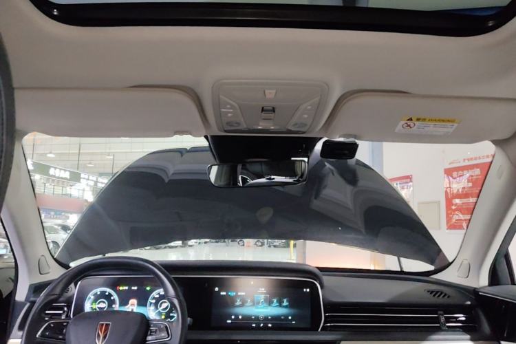 Used Hongqi HS5 2019 2.0T Smart Connect Flagship All-Wheel-Drive Version Headliner