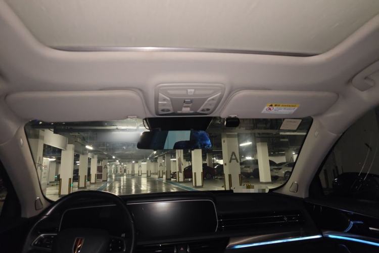 Used Hongqi HS5 2019 2.0T Smart Connect Flagship All-Wheel-Drive Version Headliner