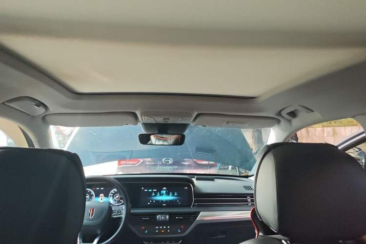 Used Hongqi HS5 2019 2.0T Smart Connect Flagship All-Wheel-Drive Version Headliner