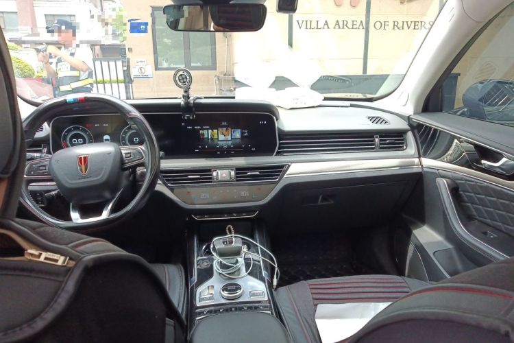 Used Hongqi HS5 2019 2.0T Smart Connect Flagship All-Wheel-Drive Version Headliner