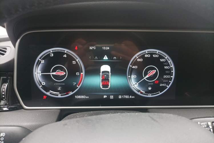 Used Hongqi HS5 2019 2.0T Smart Connect Flagship Edition Instrument Cluster
