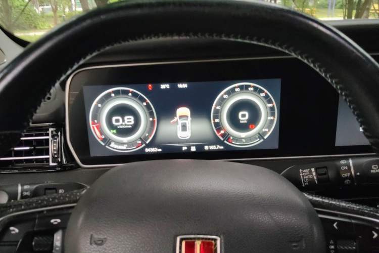 Used Hongqi HS5 2019 2.0T Smart Connect Flagship All-Wheel-Drive Version Instrument Cluster
