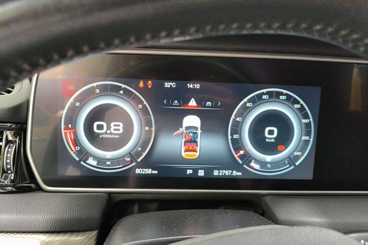 Used Hongqi HS5 2019 2.0T Smart Connect Flagship All-Wheel-Drive Version Instrument Cluster