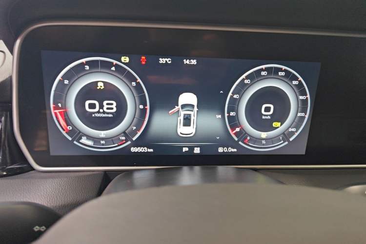 Used Hongqi HS5 2019 2.0T Smart Connect Flagship Edition Instrument Cluster