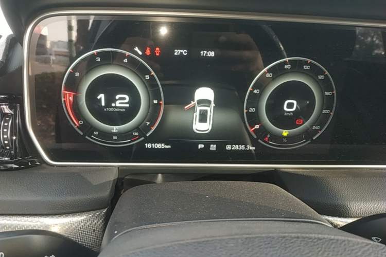 Used Hongqi HS5 2019 2.0T Smart Connect Flagship Edition Instrument Cluster