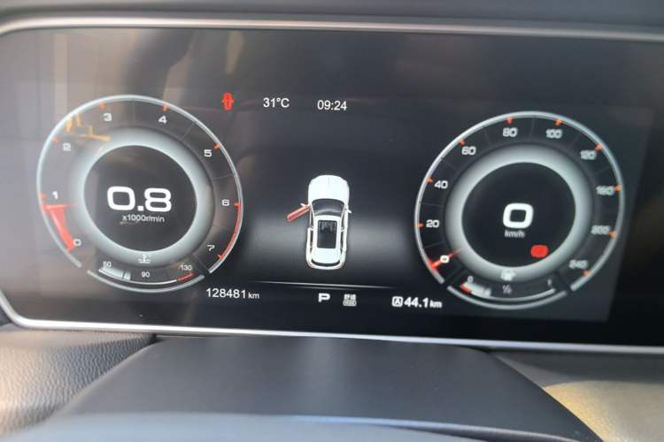 Used Hongqi HS5 2019 2.0T Smart Connect Flagship All-Wheel-Drive Version Instrument Cluster