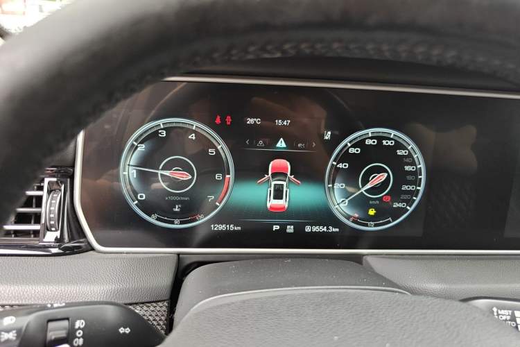 Used Hongqi HS5 2019 2.0T Smart Connect Flagship Edition Instrument Cluster