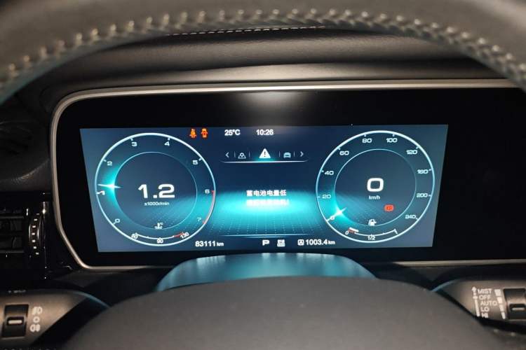 Used Hongqi HS5 2019 2.0T Smart Connect Flagship Edition Instrument Cluster