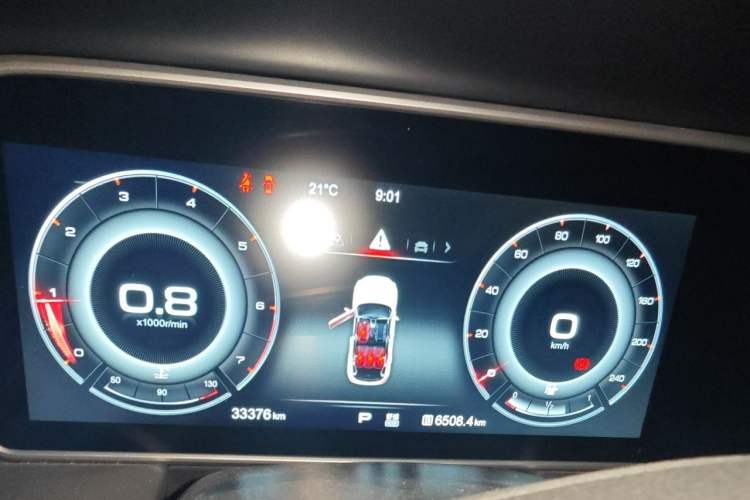Used Hongqi HS5 2019 2.0T Smart Connect Flagship Edition Instrument Cluster