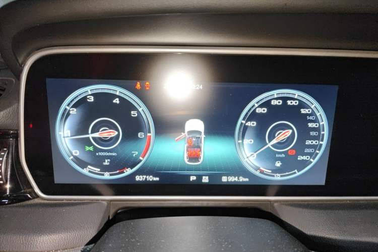 Used Hongqi HS5 2019 2.0T Smart Connect Flagship All-Wheel-Drive Version Instrument Cluster