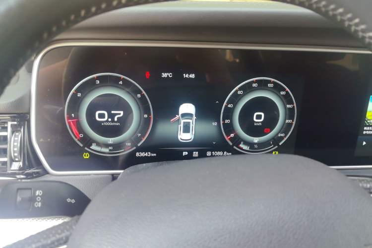 Used Hongqi HS5 2019 2.0T Smart Connect Flagship Edition Instrument Cluster
