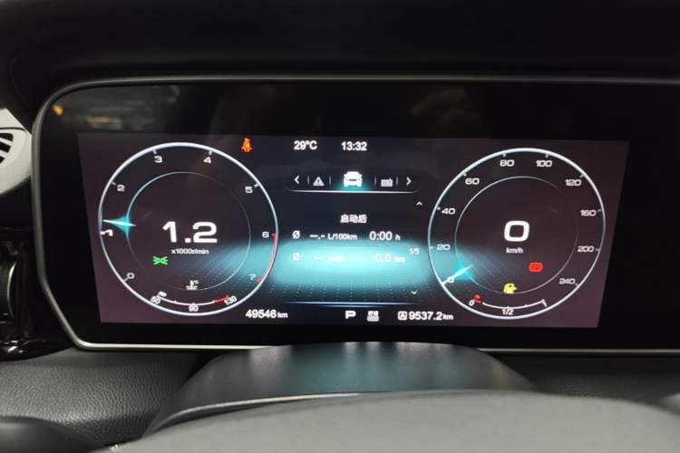 Used Hongqi HS5 2019 2.0T Smart Connect Flagship Edition Instrument Cluster