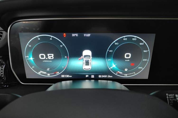 Used Hongqi HS5 2019 2.0T Smart Connect Flagship Edition Instrument Cluster