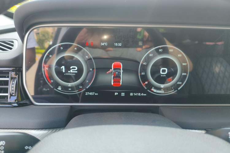 Used Hongqi HS5 2019 2.0T Smart Connect Flagship All-Wheel-Drive Version Instrument Cluster