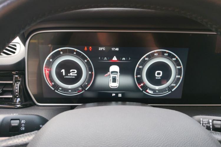 Used Hongqi HS5 2019 2.0T Smart Connect Flagship Edition Instrument Cluster
