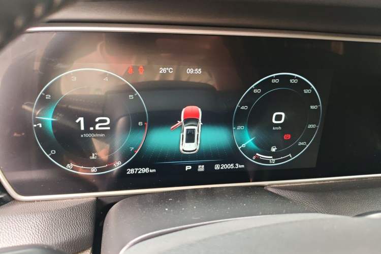 Used Hongqi HS5 2019 2.0T Smart Connect Flagship All-Wheel-Drive Version Instrument Cluster