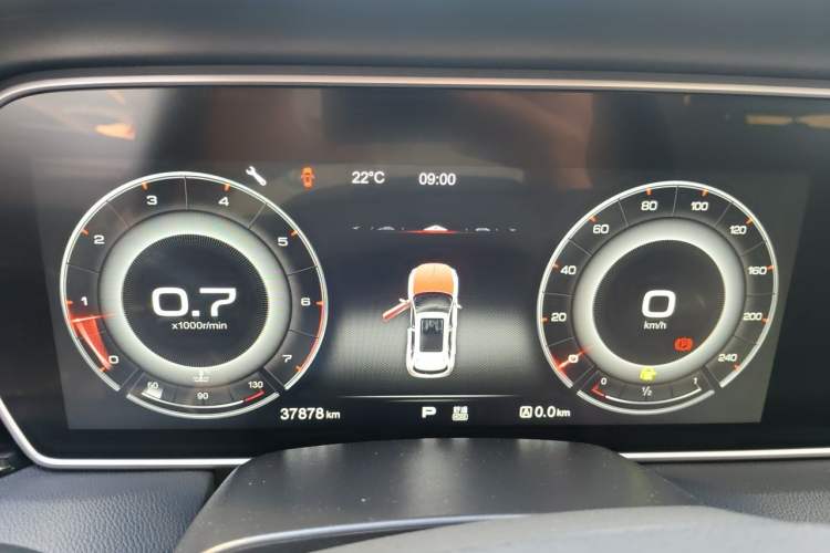 Used Hongqi HS5 2019 2.0T Smart Connect Flagship All-Wheel-Drive Version Instrument Cluster