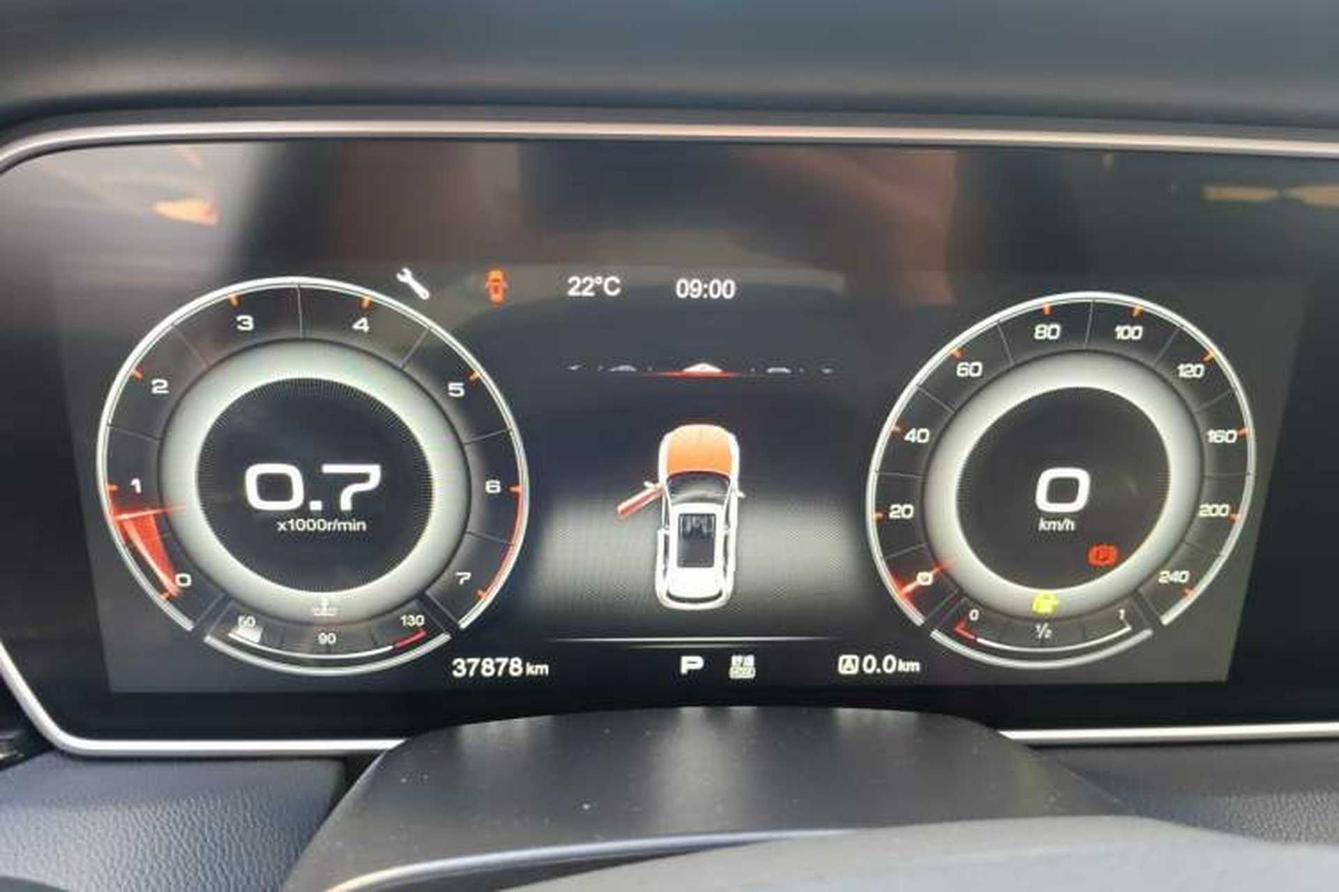 Used Hongqi HS5 2019 2.0T Smart Connect Flagship All-Wheel-Drive Version Instrument Cluster