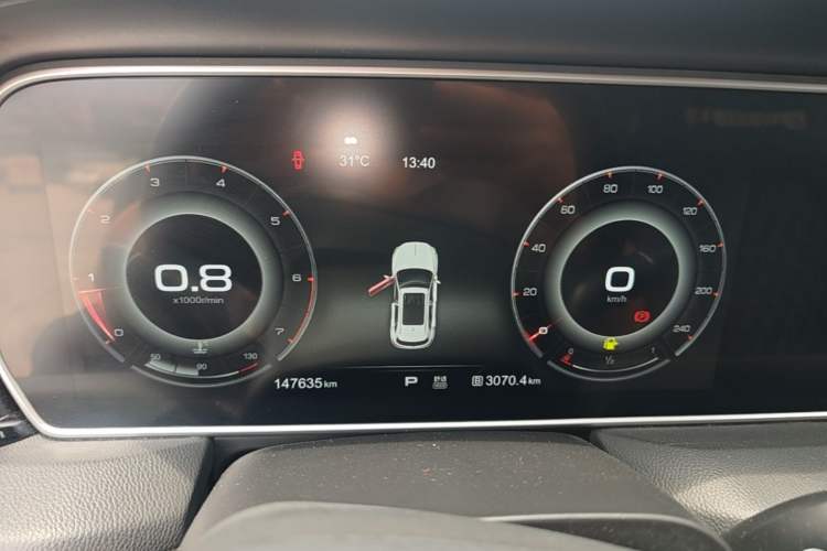 Used Hongqi HS5 2019 2.0T Smart Connect Flagship Edition Instrument Cluster