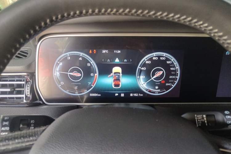 Used Hongqi HS5 2019 2.0T Smart Connect Flagship All-Wheel-Drive Version Instrument Cluster