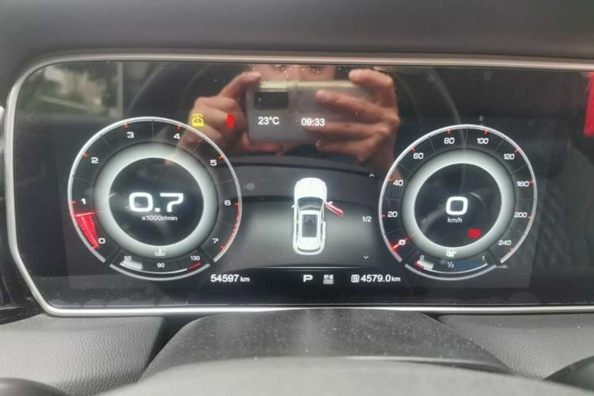 Used Hongqi HS5 2019 2.0T Smart Connect Flagship All-Wheel-Drive Version Instrument Cluster