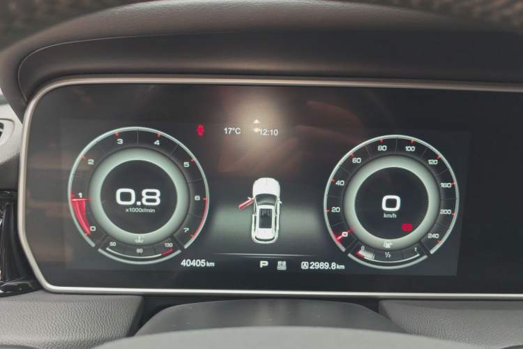 Used Hongqi HS5 2019 2.0T Smart Connect Flagship All-Wheel-Drive Version Instrument Cluster