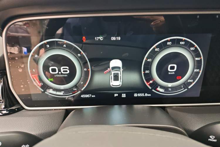 Used Hongqi HS5 2019 2.0T Smart Connect Flagship Edition Instrument Cluster