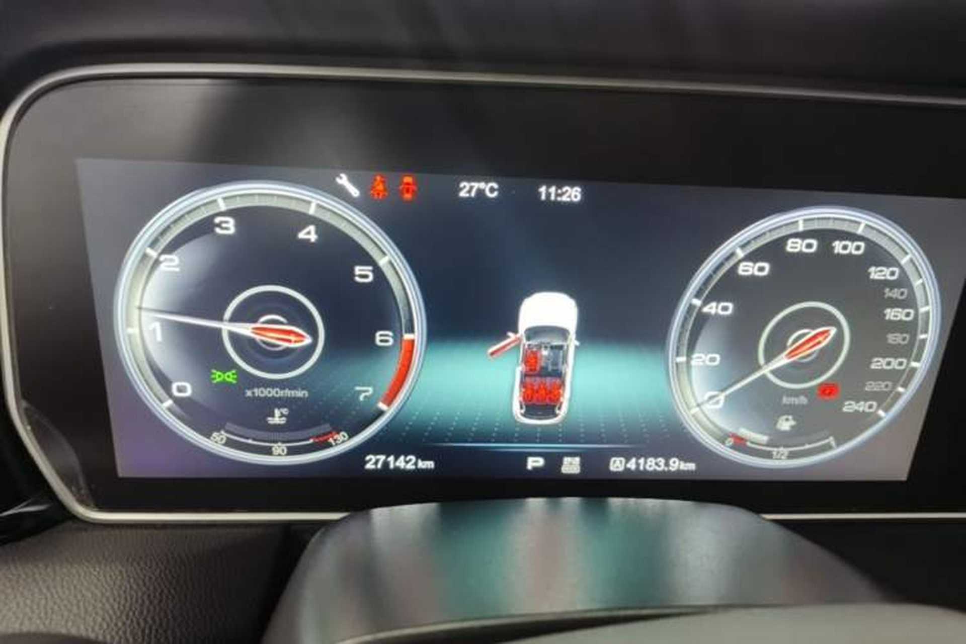 Used Hongqi HS5 2019 2.0T Smart Connect Flagship Edition Instrument Cluster
