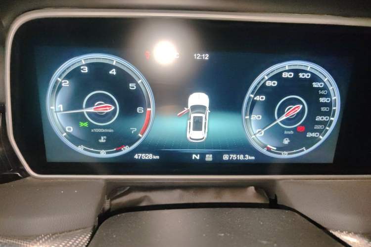 Used Hongqi HS5 2019 2.0T Smart Connect Flagship Edition Instrument Cluster