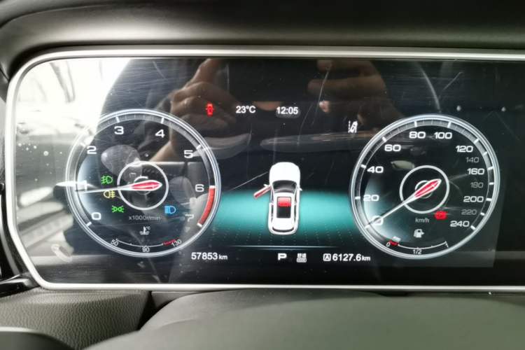 Used Hongqi HS5 2019 2.0T Smart Connect Flagship Edition Instrument Cluster