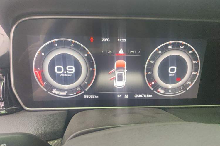 Used Hongqi HS5 2019 2.0T Smart Connect Flagship Edition Instrument Cluster