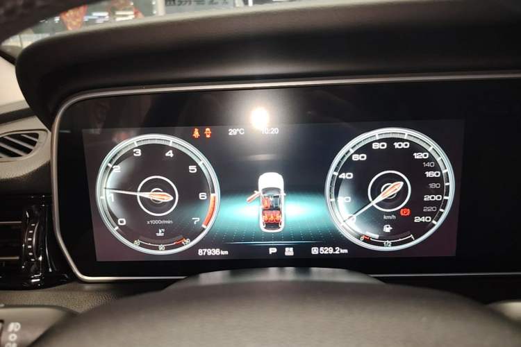 Used Hongqi HS5 2019 2.0T Smart Connect Flagship Edition Instrument Cluster