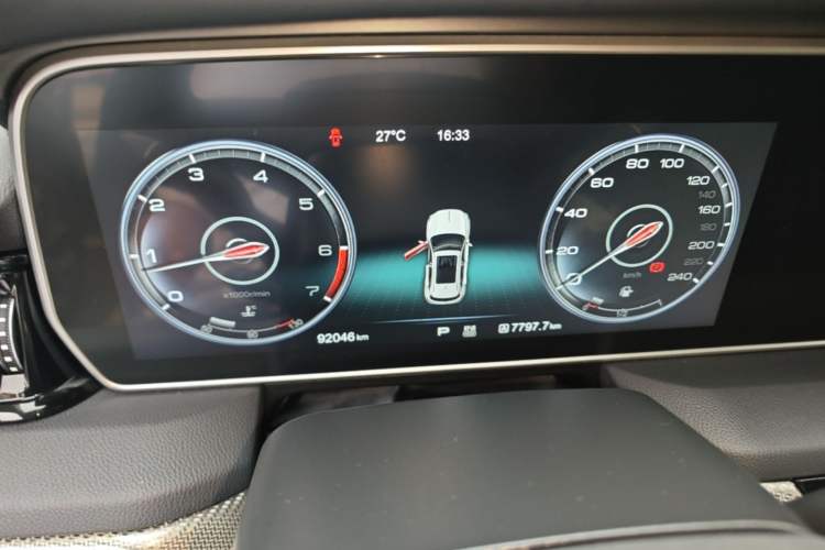 Used Hongqi HS5 2019 2.0T Smart Connect Flagship Edition Instrument Cluster