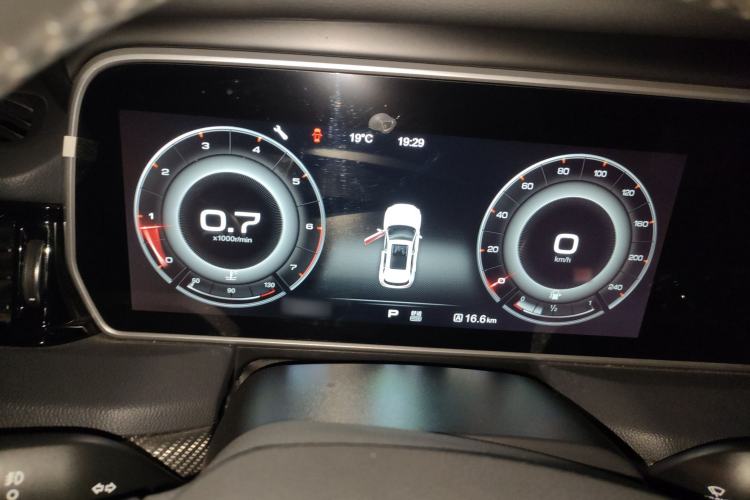 Used Hongqi HS5 2019 2.0T Smart Connect Flagship Edition Instrument Cluster
