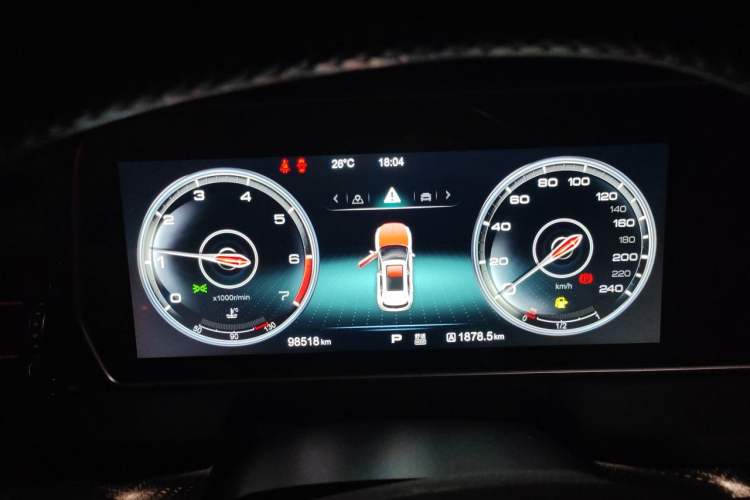 Used Hongqi HS5 2019 2.0T Smart Connect Flagship Edition Instrument Cluster