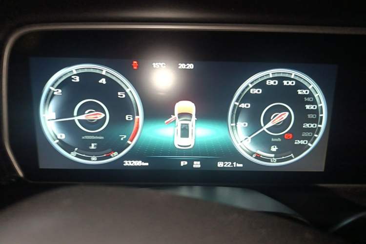 Used Hongqi HS5 2019 2.0T Smart Connect Flagship Edition Instrument Cluster