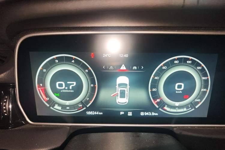 Used Hongqi HS5 2019 2.0T Smart Connect Flagship Edition Instrument Cluster