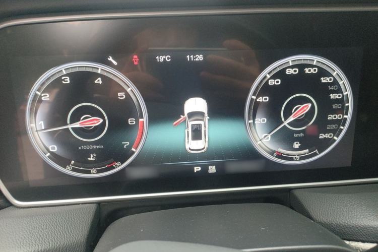 Used Hongqi HS5 2019 2.0T Smart Connect Flagship Edition Instrument Cluster