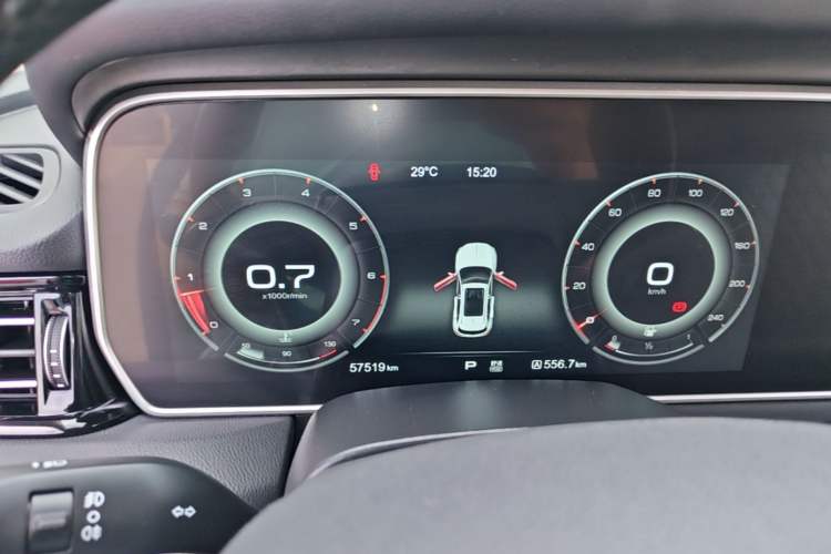 Used Hongqi HS5 2019 2.0T Smart Connect Flagship Edition Instrument Cluster