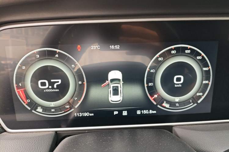 Used Hongqi HS5 2019 2.0T Smart Connect Flagship Edition Instrument Cluster