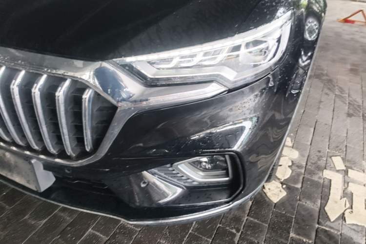 Used Hongqi HS5 2019 2.0T Smart Connect Flagship All-Wheel-Drive Version Left Front Headlight