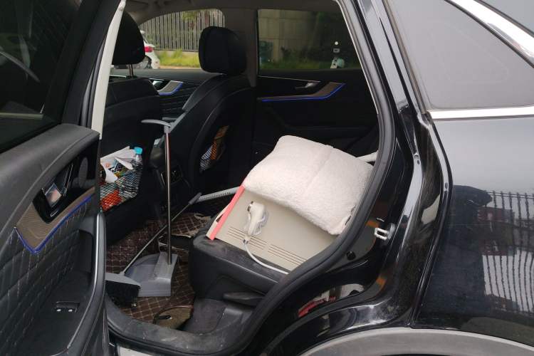 Used Hongqi HS5 2019 2.0T Smart Connect Flagship All-Wheel-Drive Version Left Rear Seat